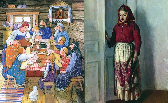 Женщина на Руси всегда считалась хранительницей очага, которая поддерживает уют в доме, следит за хозяйством, и, конечно же, готовит.