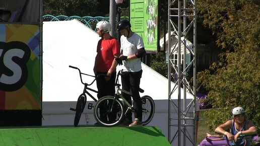 Спортивный праздник Adrenalin Games, BMX, Москва, 20.07.2014