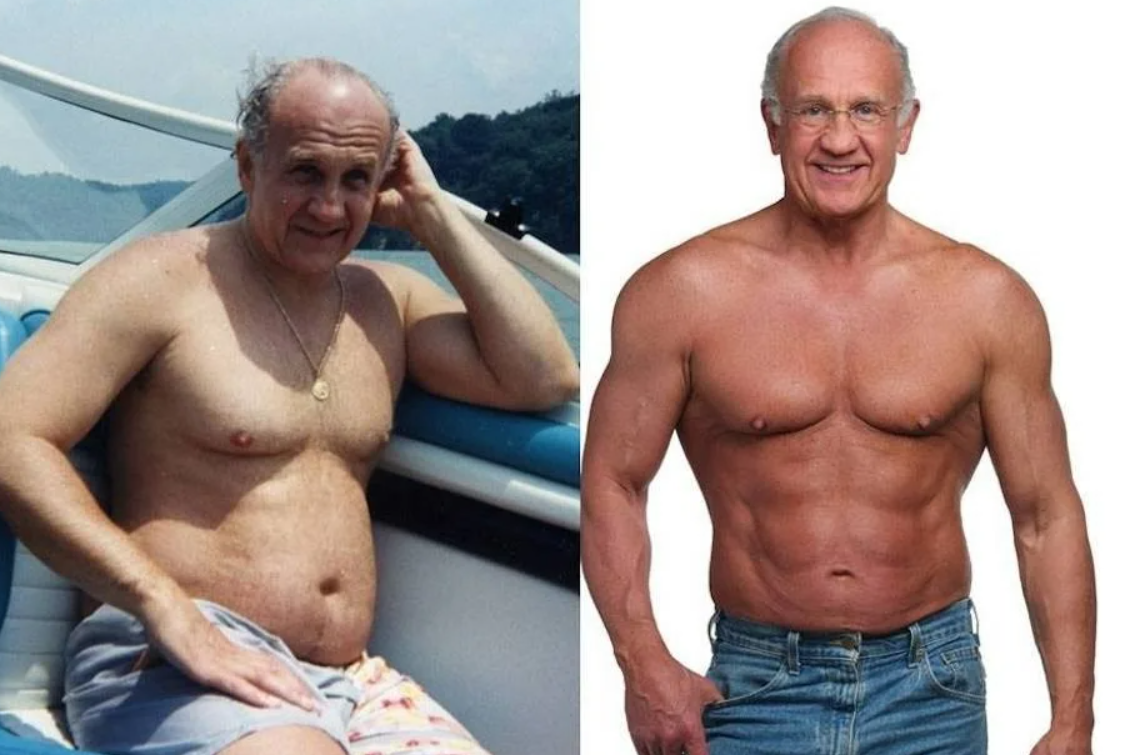 Джеффри Лайф, пример для подражания. Мои восхищения. Начал после 60 лет лепить себя. Фото, само собой, из Интернета