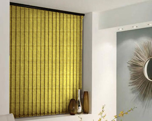 Вертикальные жалюзи в ткани Шикатан Чио-Чио-Сан