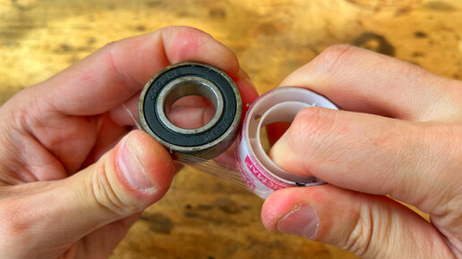 Теперь закрытые подшипники смазываю за пару минут. Как это сделать не ...