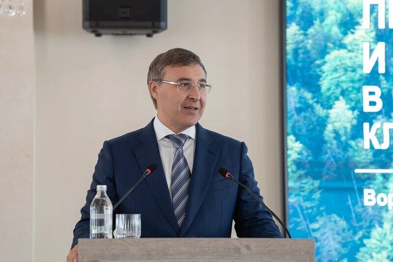 Глава Минобрнауки Валерий Фальков, Воронеж, ВГЛТУ, май 2023г