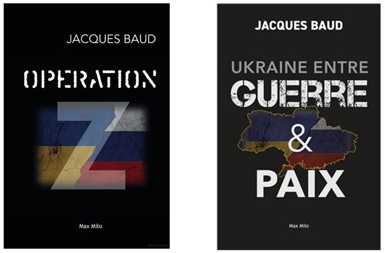Книги Жака Бо "Операция Z" и "Украина между войной и миром"