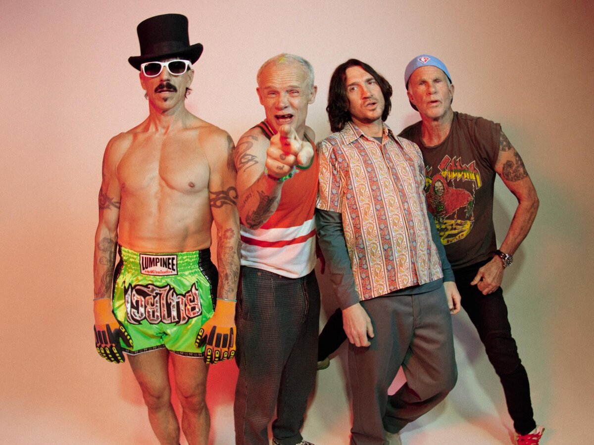 Red hot chili peppers сейчас фото