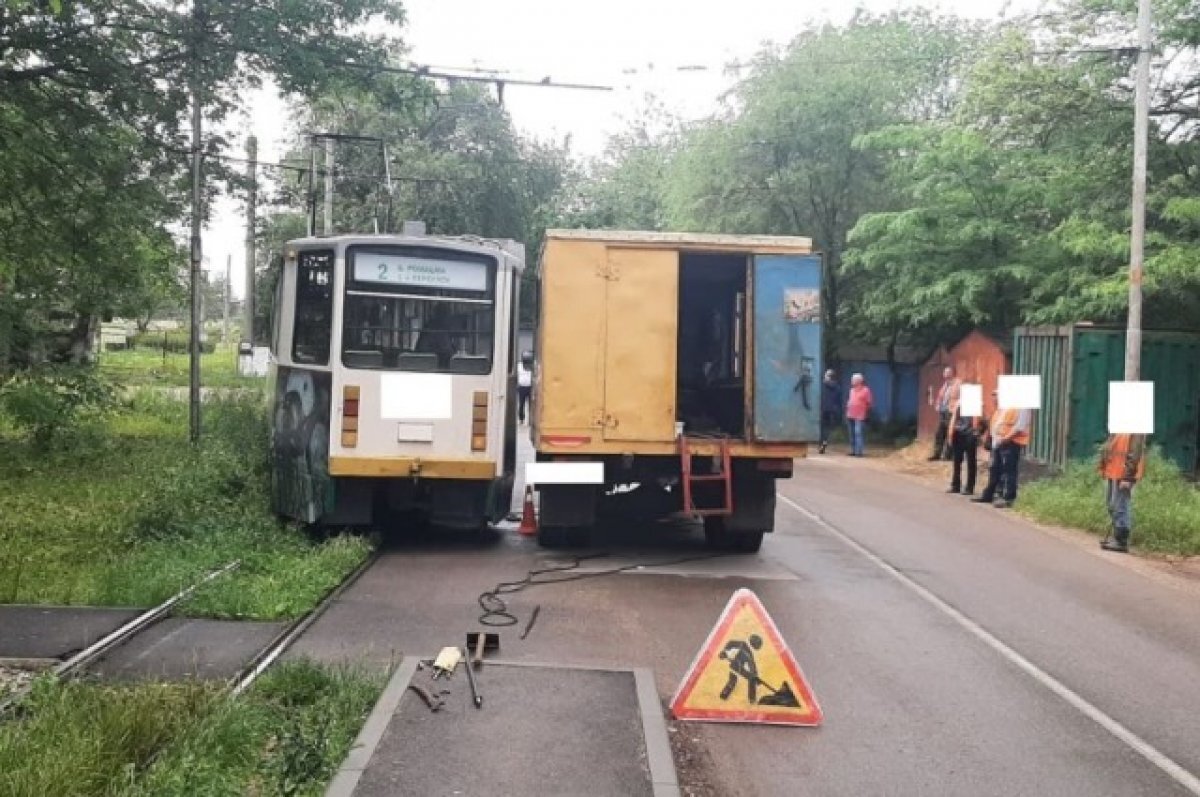    Дорожный рабочий, попавший под трамвай в Пятигорске, доставлен в реанимацию