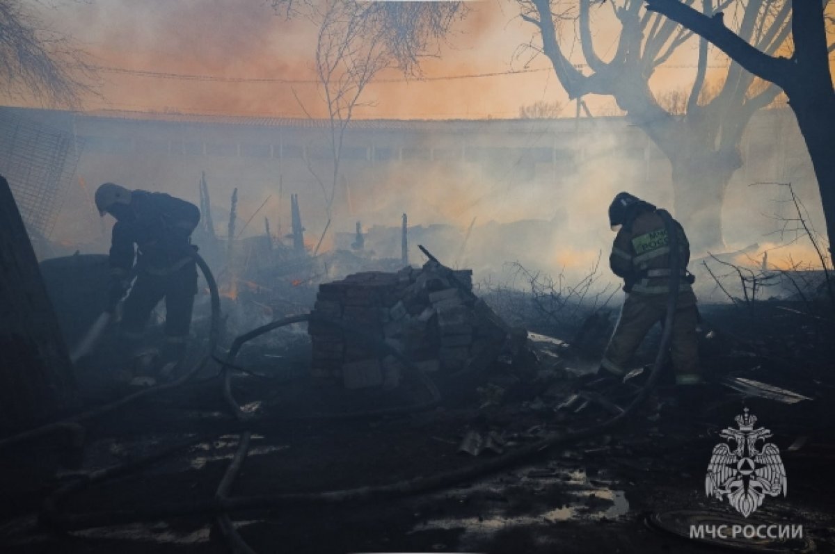    В Астраханской области объявили чрезвычайную пожароопасность