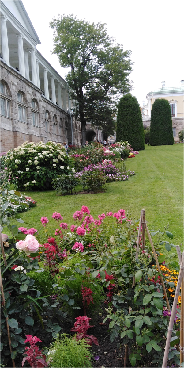 Екатерининский дворец. Парковая часть. Фото автора.