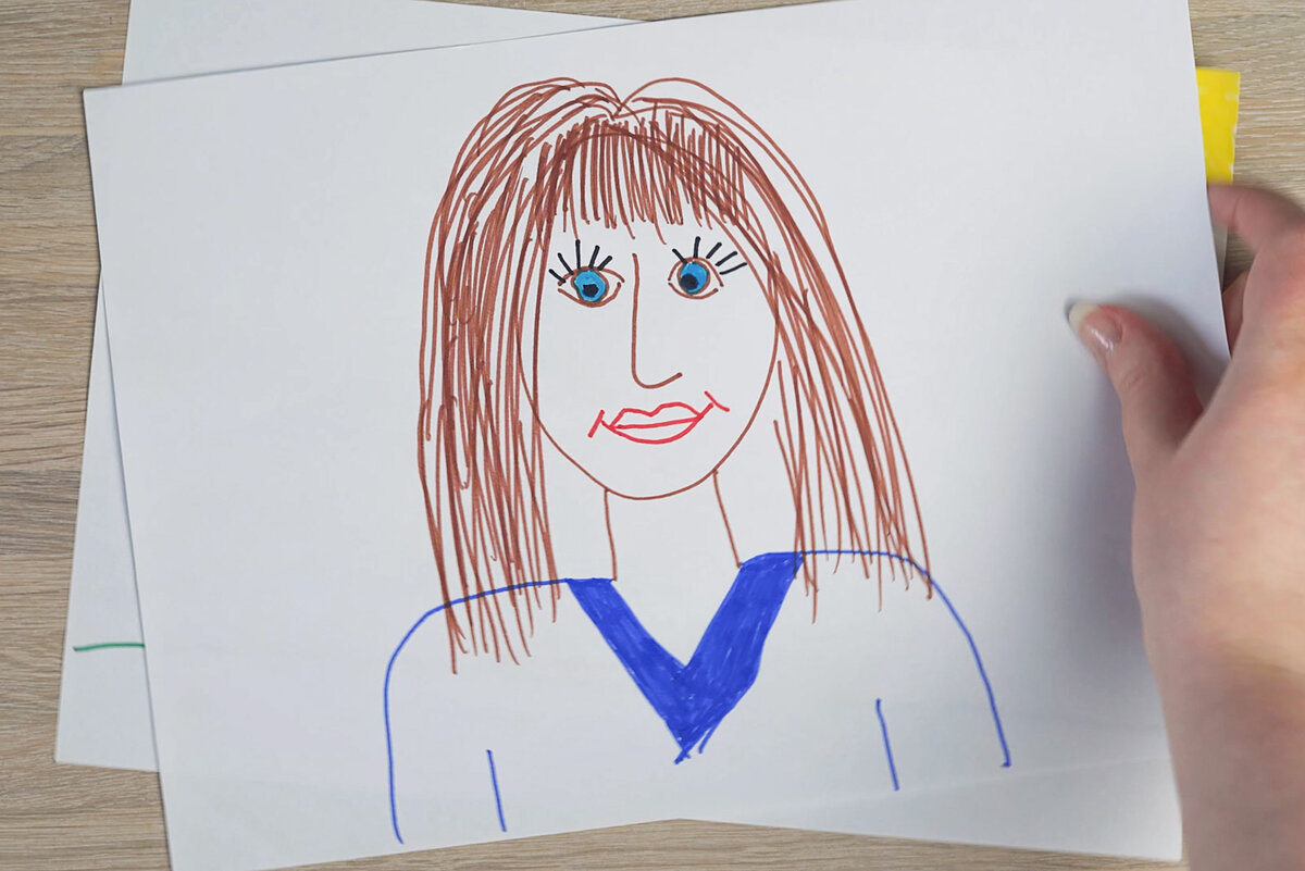 Мама должна быть самой красивой в глазах ребенка😇