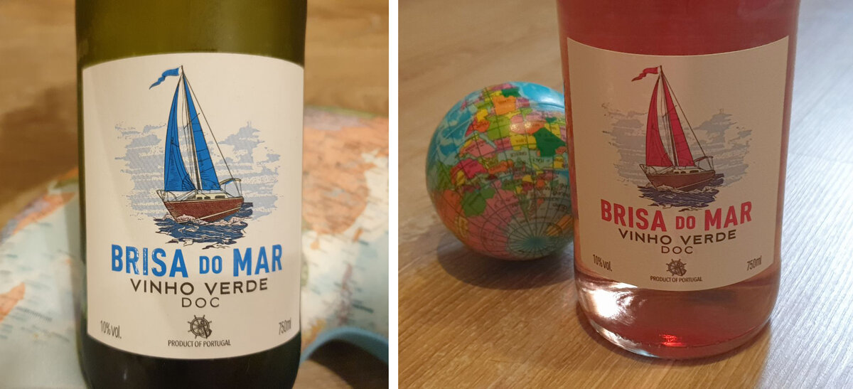Португальские вина Brisa do Mar Vinho Verde 