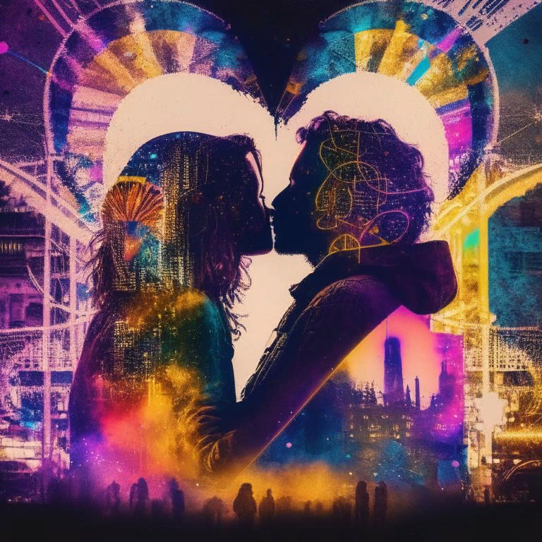 Максим познакомился с Леной на фестивале электронной музыки в Берлине. Они провели вечер вместе, обменялись номерами телефонов и продолжили общаться в интернете. Максим решил изменить свой маршрут путешествия и встретился с Леной снова. Они провели вместе несколько дней и Максим сделал ей предложение, на что она согласилась. Они живут вместе, у них есть двое детей и они часто вспоминают о своем знакомстве на фестивале.