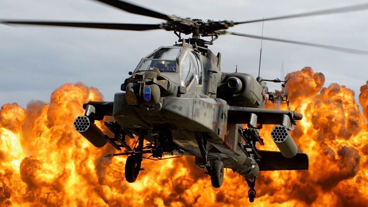 Американский ударный вертолёт AH-64 Apache. Фото из открытых источников