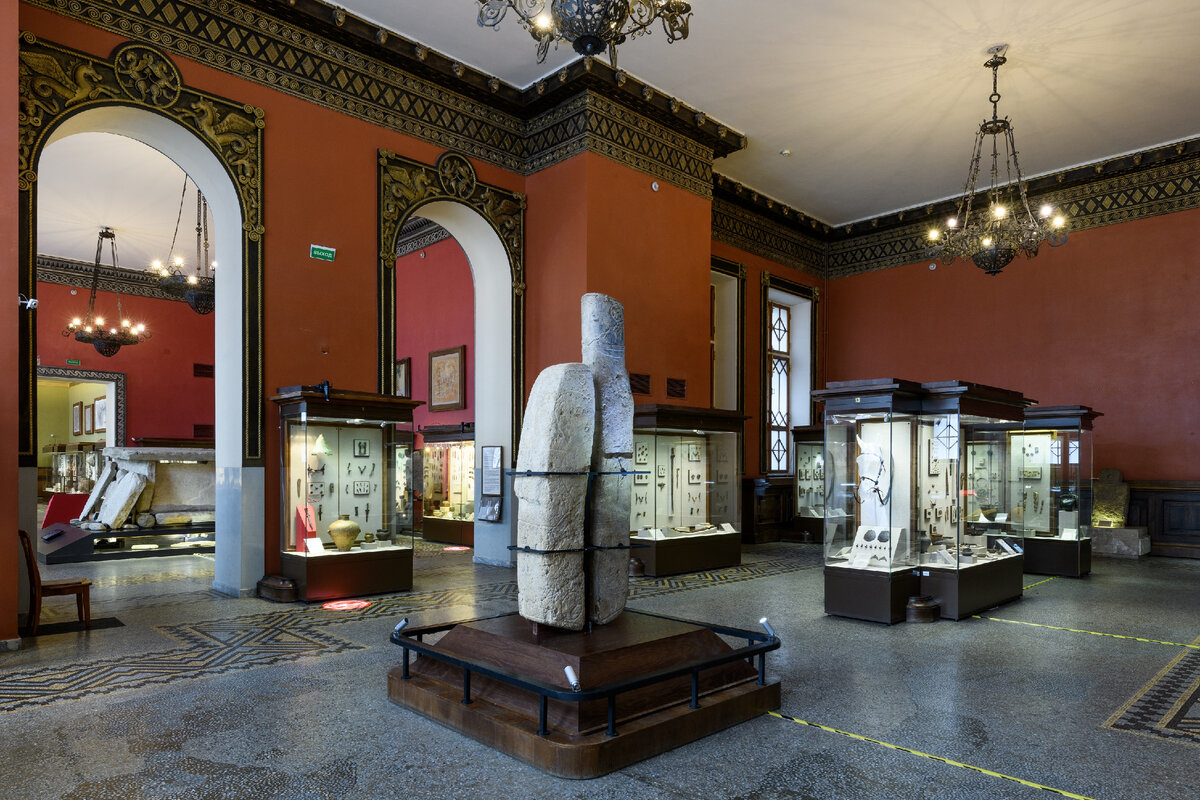 Зал № 5 «Скифская эпоха. Первая половина – третья четверть I тыс.до н.э.». Современный вид.