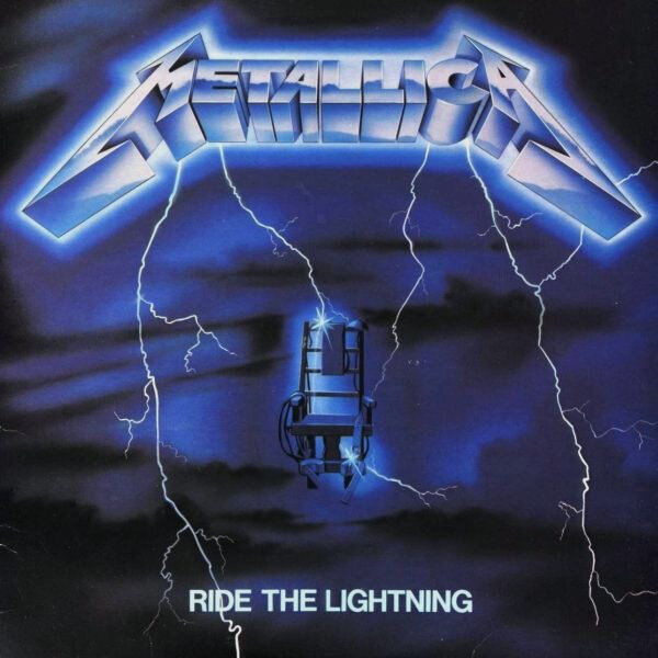 Обложка альбома Metallica "Ride The Lightning"