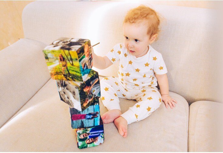 Мягкие кубики с фотографиями, 1600 руб.