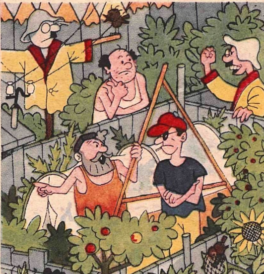 Художник В.Полухин журнал "Крокодил" №24  1987