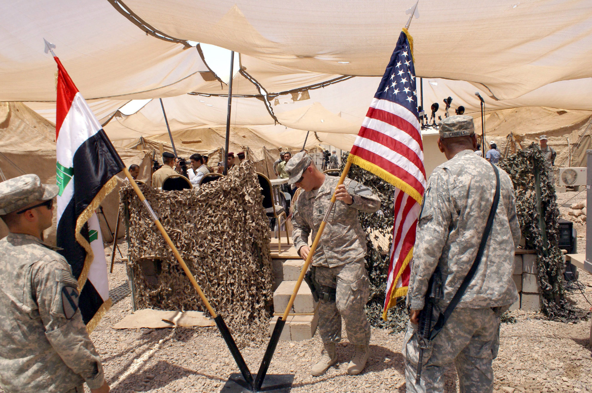Армия США В Ираке. Ирак оон