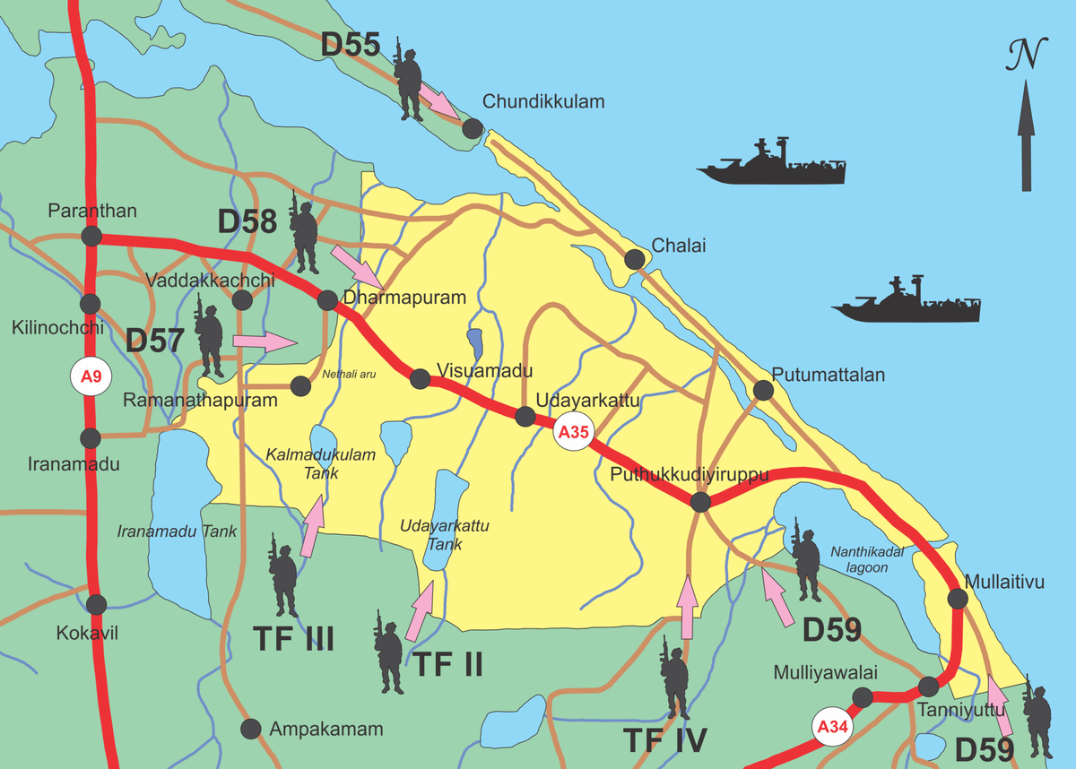 Ситуация на Северном театре военных действий (17 января 2009 г.)