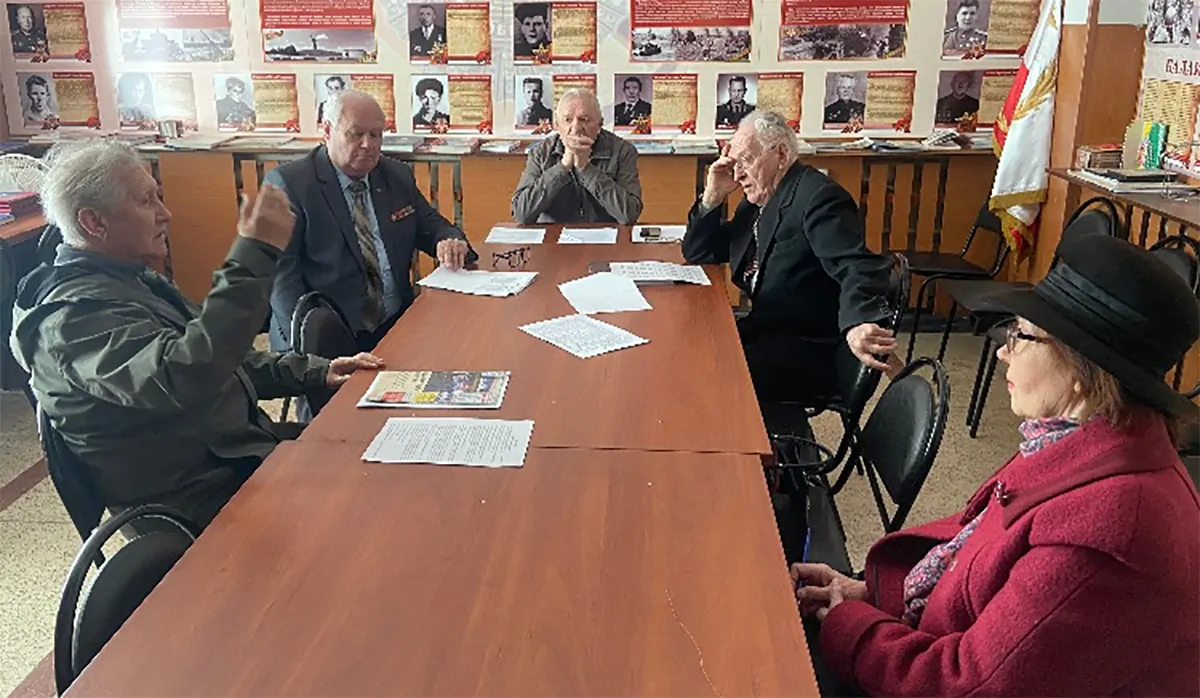 ◙ Заседание бюро Совета ветеранов 18 апреля 2023 г. Фото: sutynews.ru 

