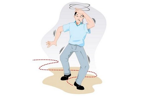 Шатает в стороны, неустойчивость при ходьбе 