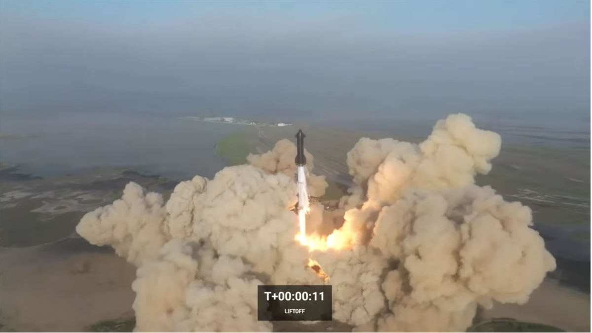 Четыре дня назад, 20 апреля 2023 года с полигона SpaceX на границе штата Техас и Мексики США запустили ракету «Старшип».-8