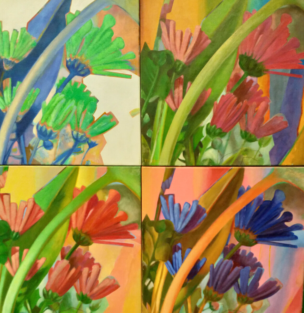 "Цветы дикси",  Татьяна Михайлик, из экспонатов выставки