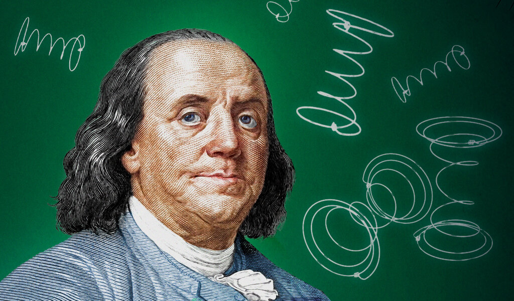 Бенджамин Франклин в свободное время искал способы сделать сон более комфортным