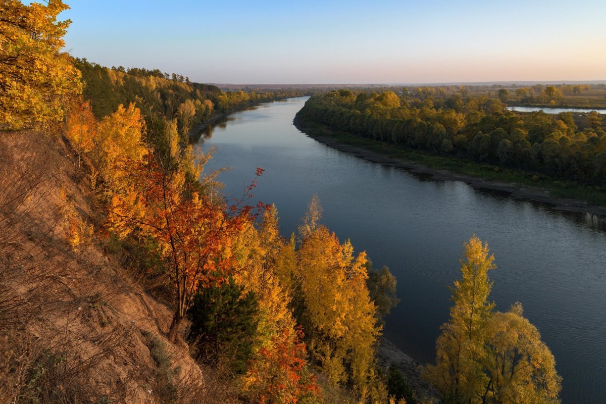 Река Кама в Удмуртии