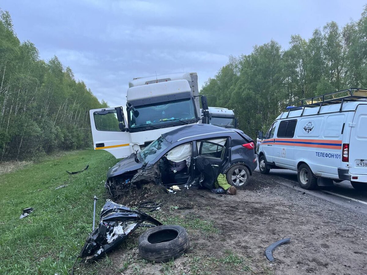 В Нижегородской области в ДТП погибли четыре человека | Новости ГТРК  