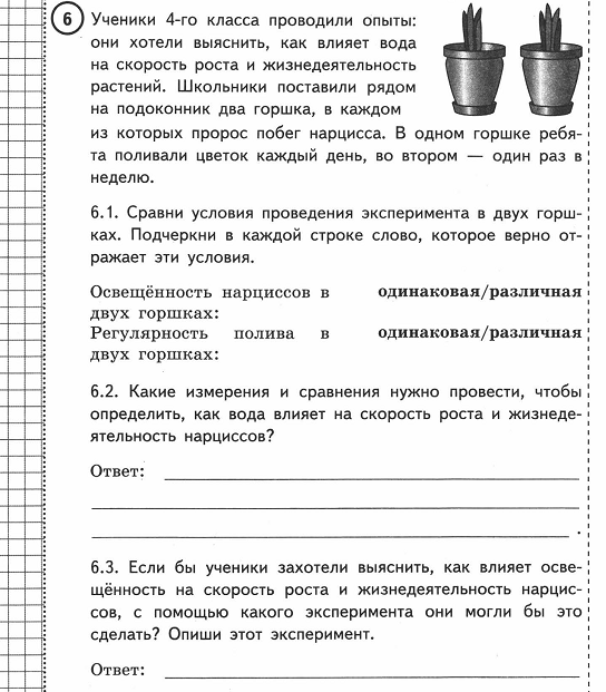 Доп. упражнения для подготовки к ВПР по окр. миру (з. 6,7) Репетитор начальных к