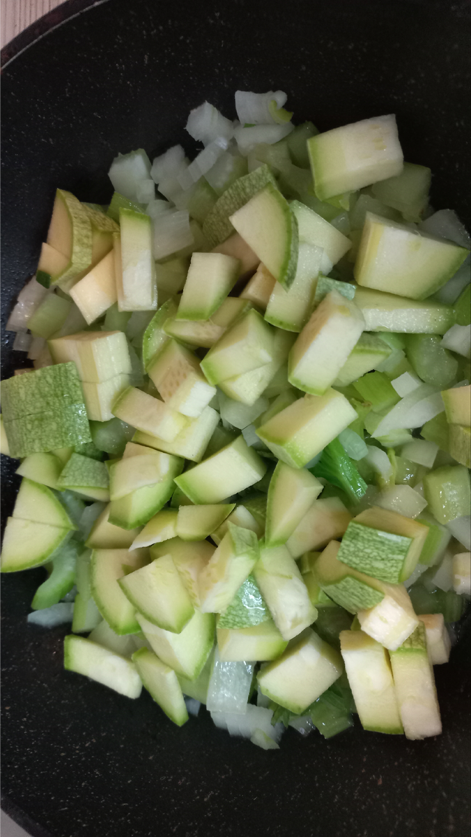 Добавили кабачок