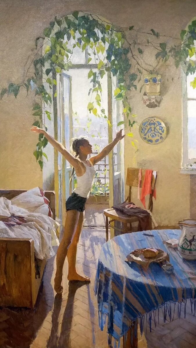      Картина "Утро", фото из открытых источников.