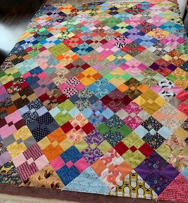 Scrappy quilt или лоскутные одеяла из остаточков | Лоскуток к лоскутку ...