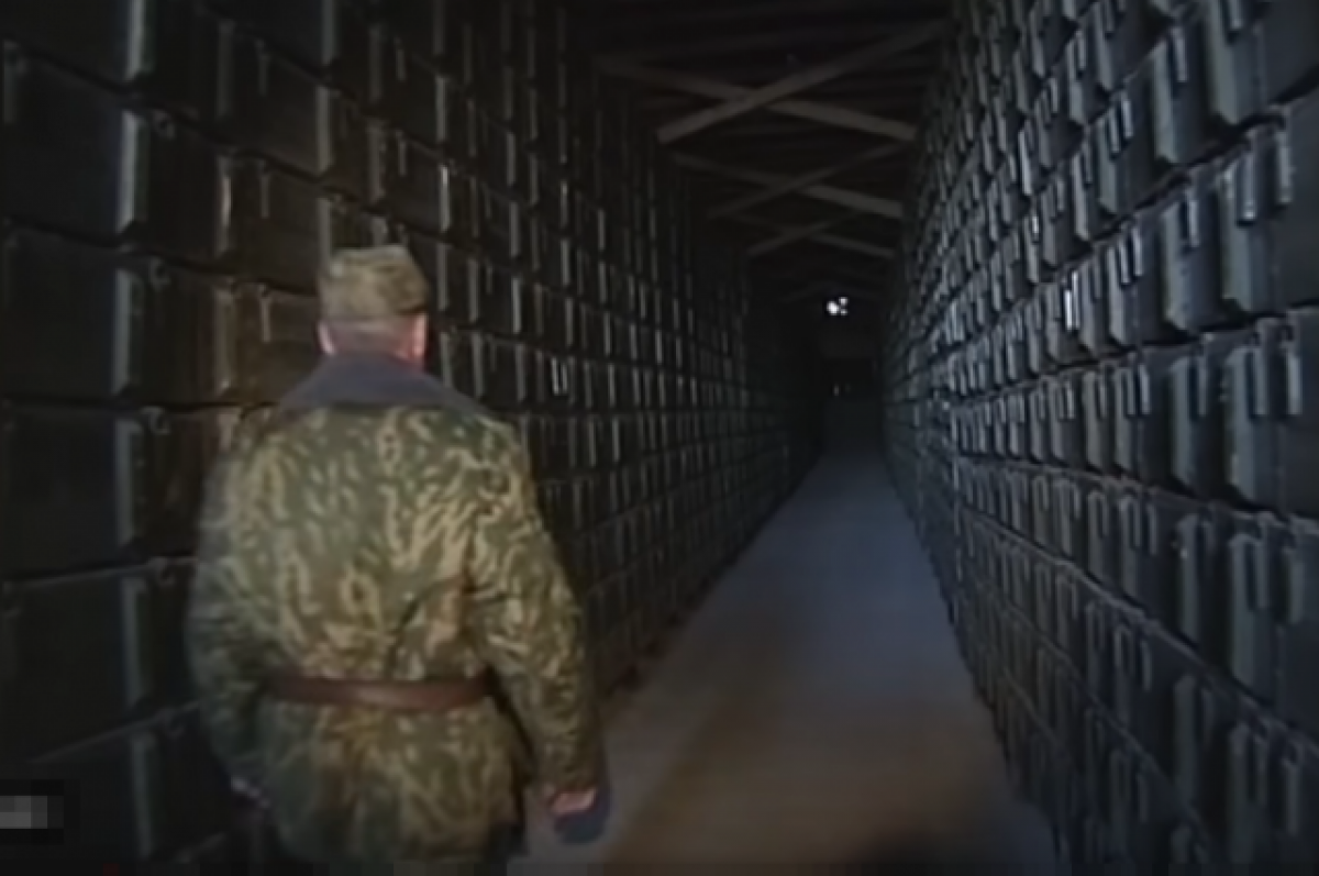    Склады в селе Колбасна, Приднестровье.