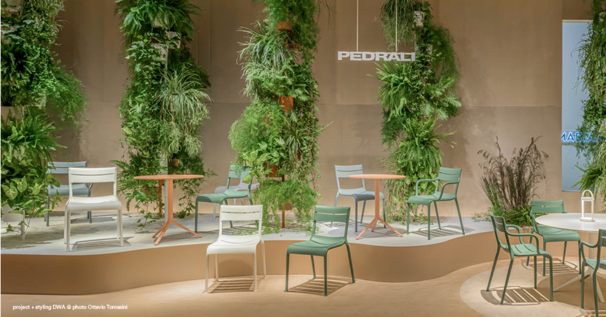 Стенд мебельной фабрики Pedrali 