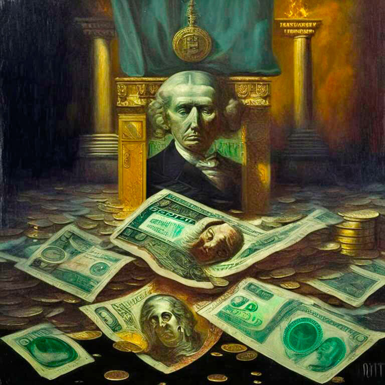 По данным на 2019-2022 г., например, каждый американец имеет долг в 85 000 долларов США, который обязан вернуть среднестатистическому землянину. Для этого американцу (каждому с паспортом) необходимо работать 1,5 года только в счёт долга