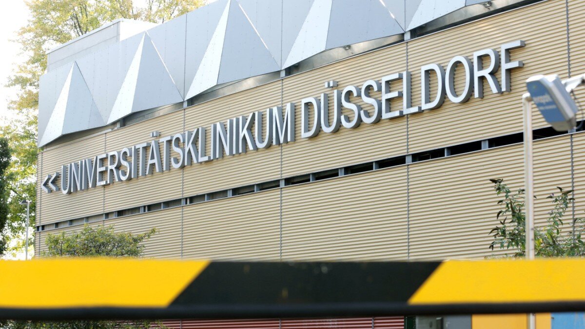 Uniklinik Düsseldorf, где обследовали девочку с аутизмом.