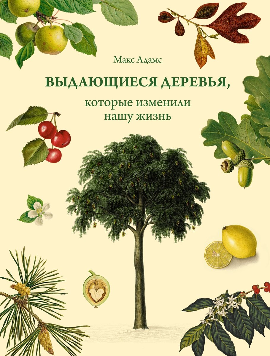 Макс Адамс. Выдающиеся деревья, которые изменили нашу жизнь. Издательство КоЛибри