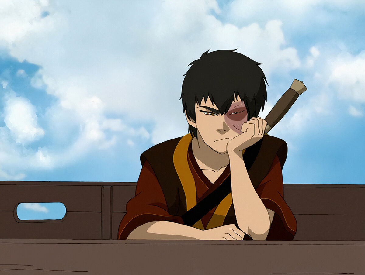 Кадр из мультсериала "Аватар: Легенда об Аанге"