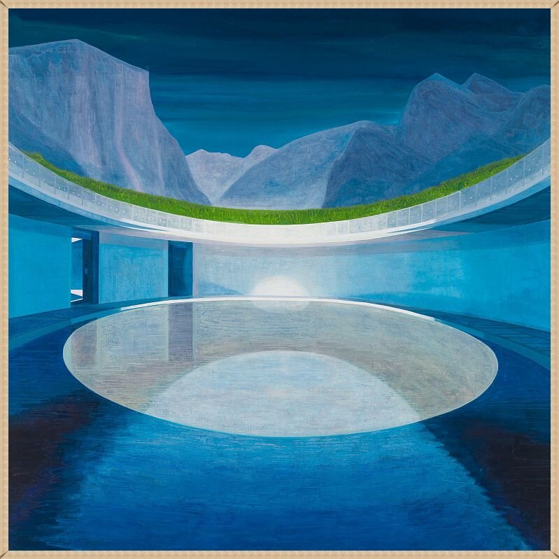 © Ханс Вандекеркхове (Hans Vandekerckhove). Запретный бассейн, 190х190 см. 2018