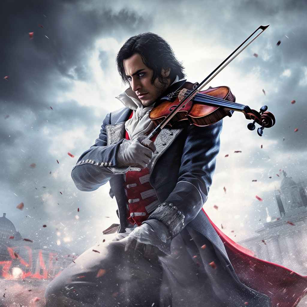 Молодец, "эцио", именно так на скрипке и играют