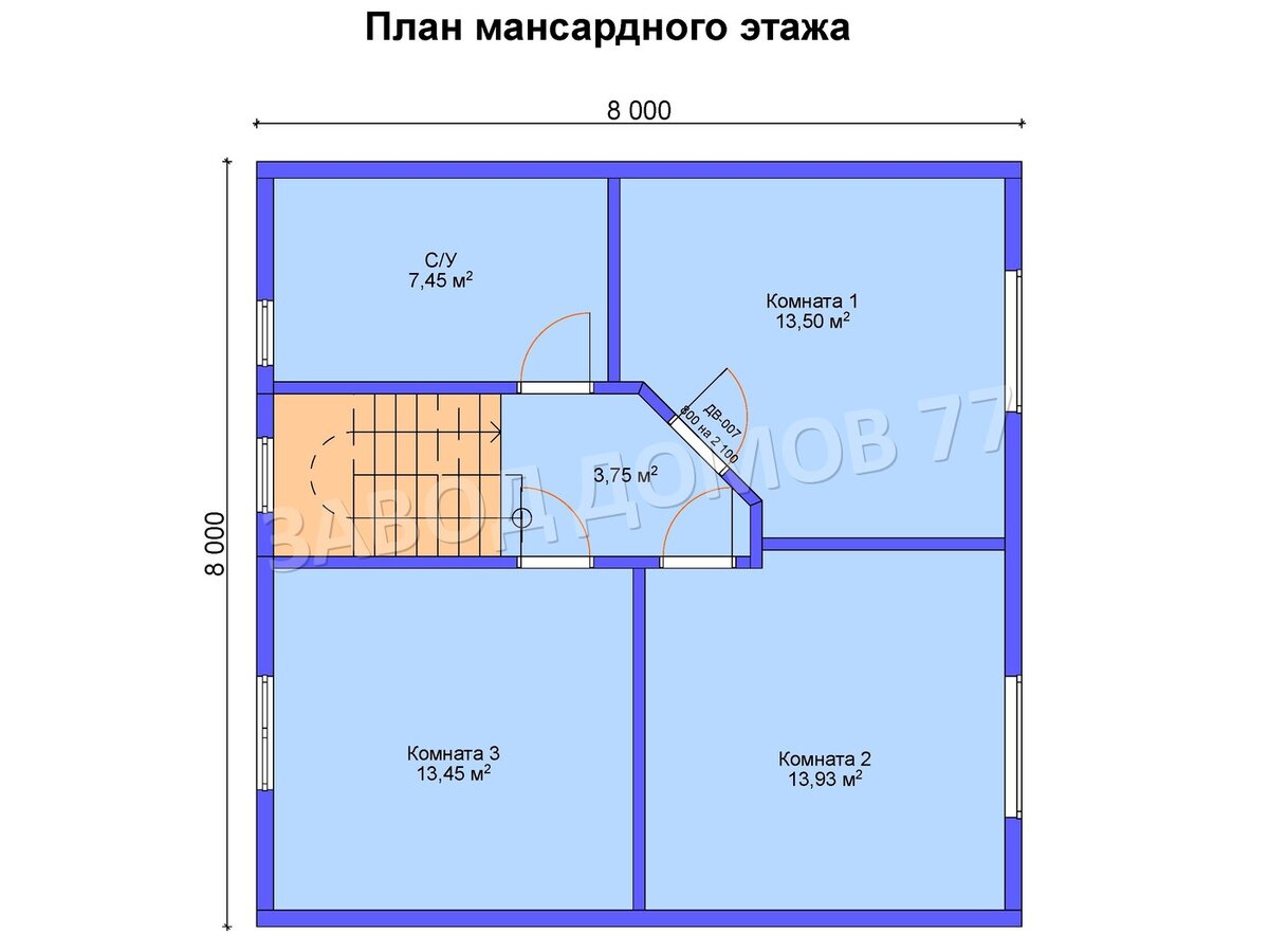 Стильный дом по проекту «Монгол» | Завод Домов 77 | Дзен