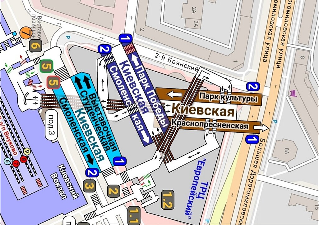 Переход с таганской на марксистскую