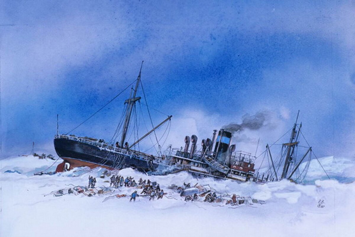 1934 год. Чукотское море
