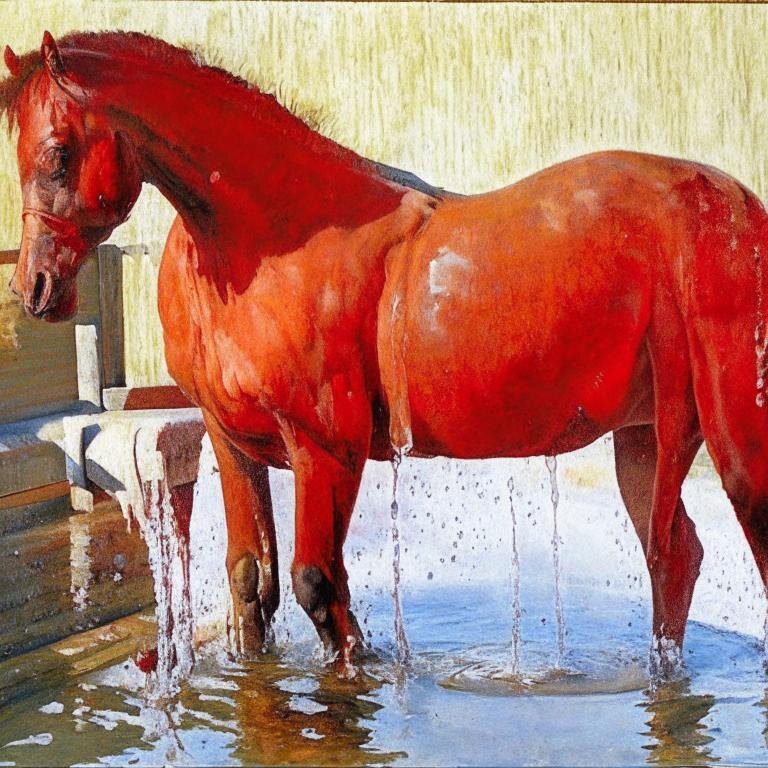 Купание красного коня
