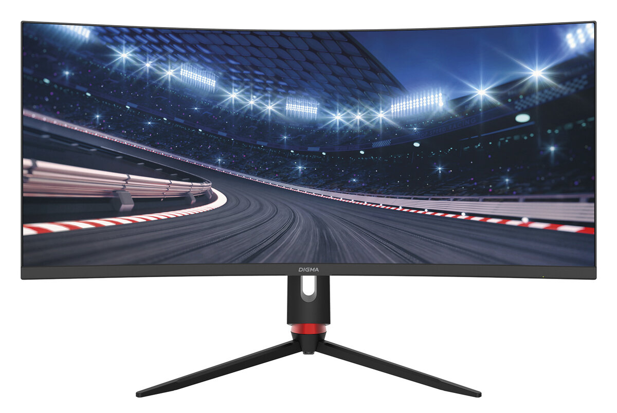    Digma Overdrive 34A710Q: изогнутый игровой монитор с поддержкой G-SYNC