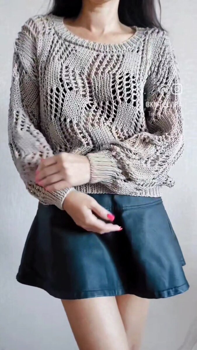 Джемпер из хлопка