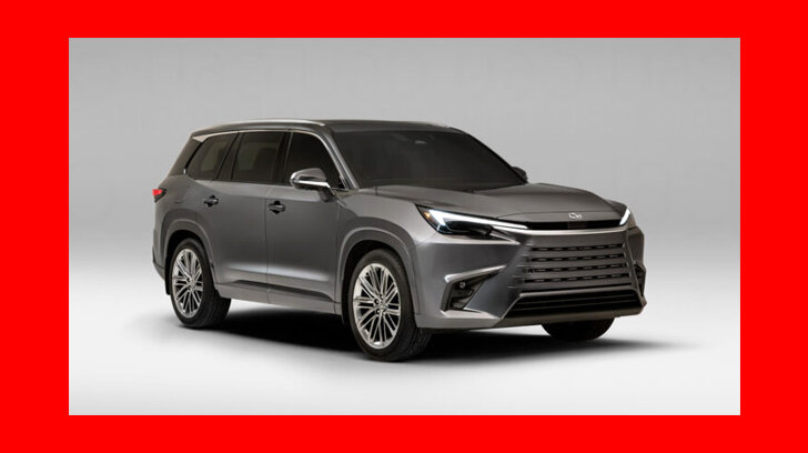 Lexus официально представил свой полностью новый кроссовер "TX" 2024 года.
