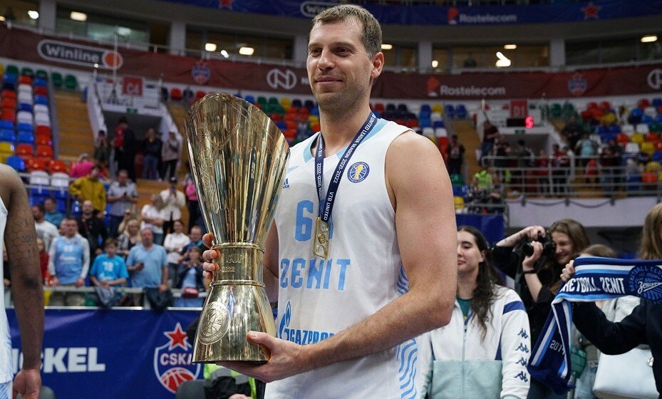    Моня внес большой вклад в успех «Зенита». Фото: БК «Зенит»