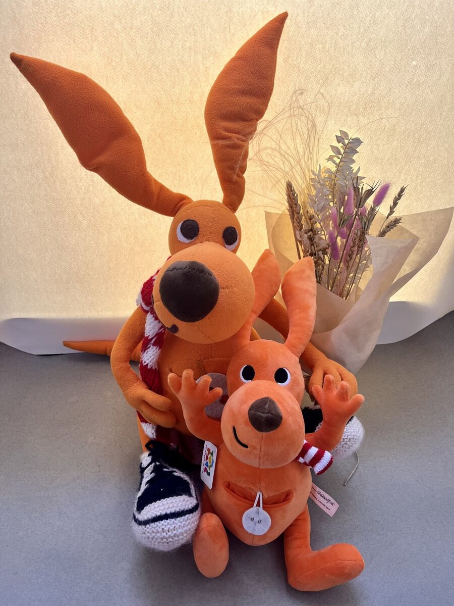 Игрушки-кенгурята