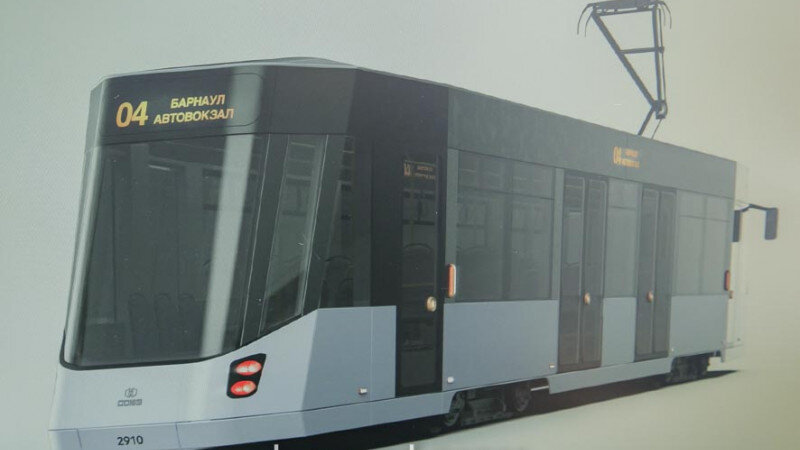     Новый трамвай Мэрия Барнаула